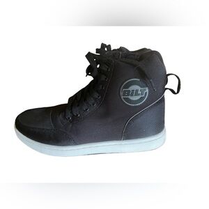 Bilt Dexter Motorcycle Hi-Top Boots Mens Size 10 Protective Sneakers
